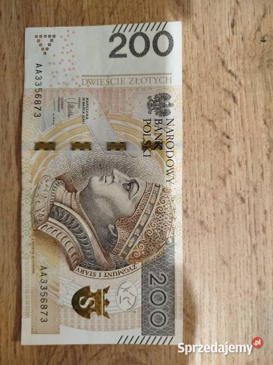 Banknot kolekcjonerski seria AA Pozostałe Bielsko-Biała