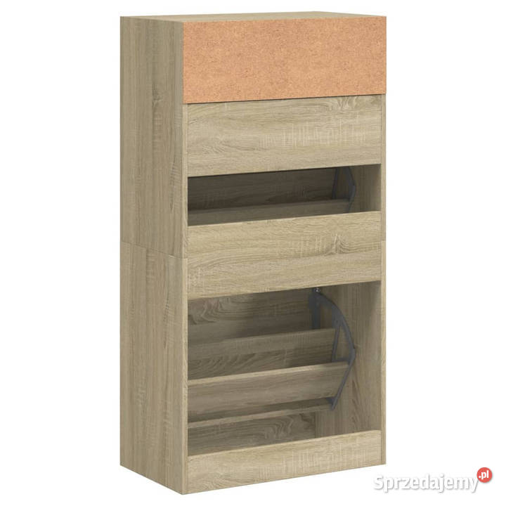 Szafka na buty dąb sonoma 60x34x116 WM840017