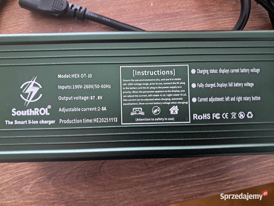 nowa ładowarka do baterii liion napięcie na Pozostałe Sandomierz