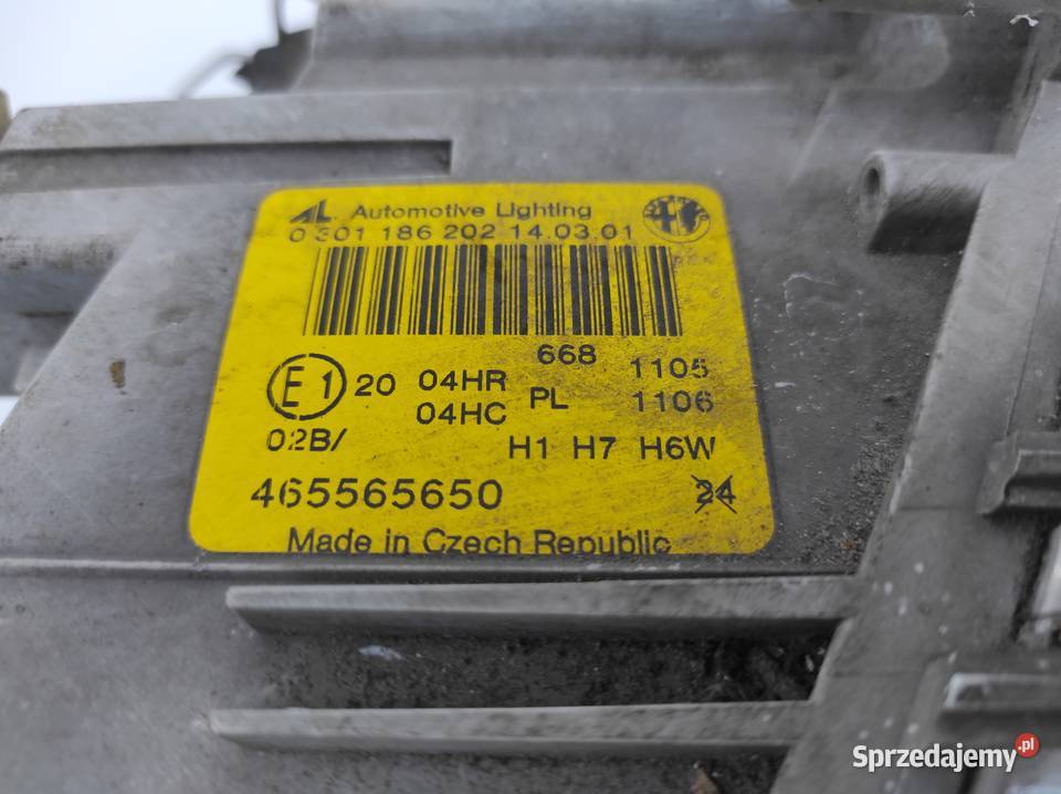 LAMPA PRZÓD PRAWA ALFA ROMEO 147 937 PRZED LIFT Motoryzacja