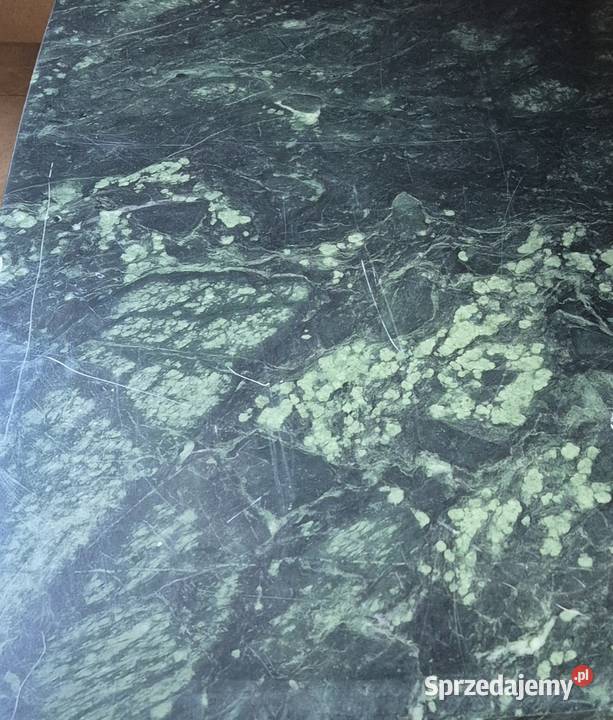 Blat kamienny zielony marmur 136x70 do stolika Nowy Targ