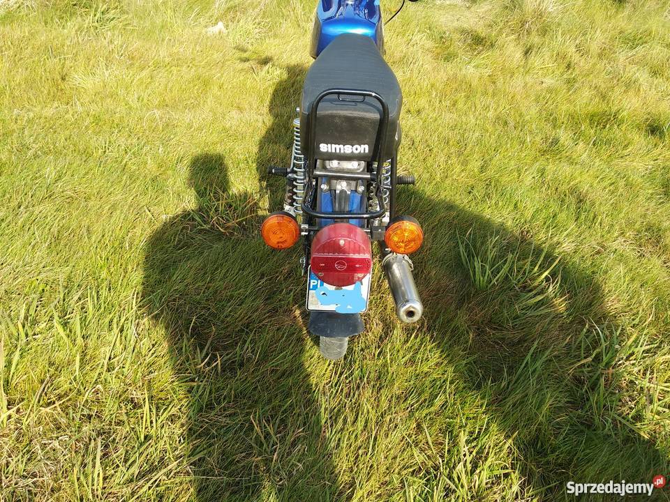 Simson S51 4B generalnym remoncie benzyna Wola Rafałowska