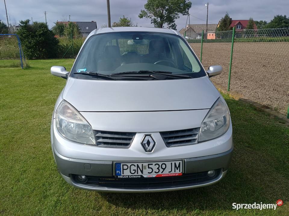 Renault Scenic II 2006r 16 GAZ Klimatronik OK ABS Witkowo sprzedam