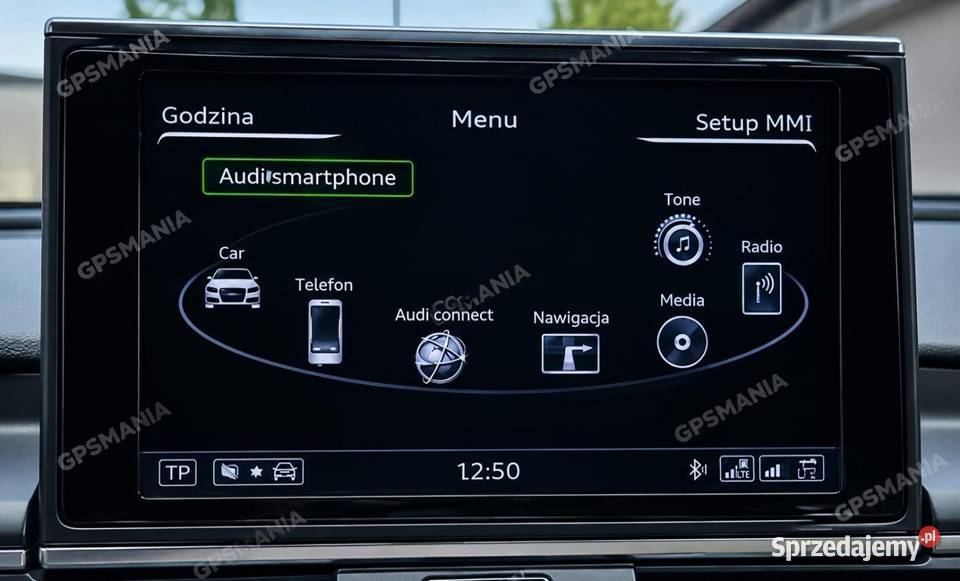 Mapy Audi S4 A5 A6 A7 Q2 Q5 Q7 MIB2 4G MHI2 Aleksandrów Łódzki