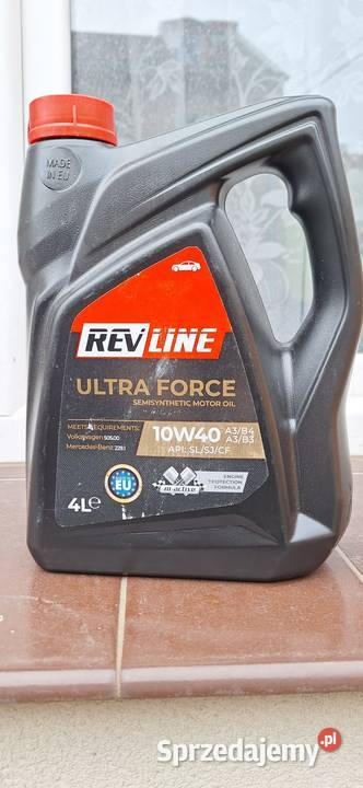 REVLINE ULTRA FORCE SEMISYNTHETIC 10W40 4L Oleje silnikowe Złotoryja sprzedam