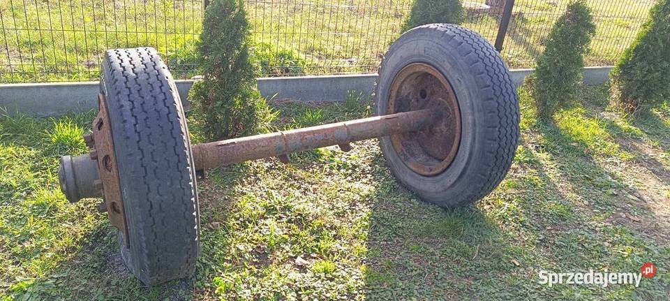 oś do przyczepy D50 D55 Do przyczep rolniczych Skrzyszów
