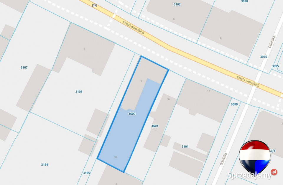 Działka z gotowym projektem i aktywnym PnB Sosnowiec