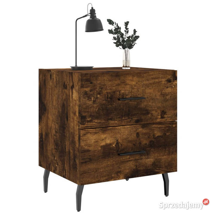 Szafki nocne 2 przydymiony dąb 40x35x475 Meble Warszawa sprzedam