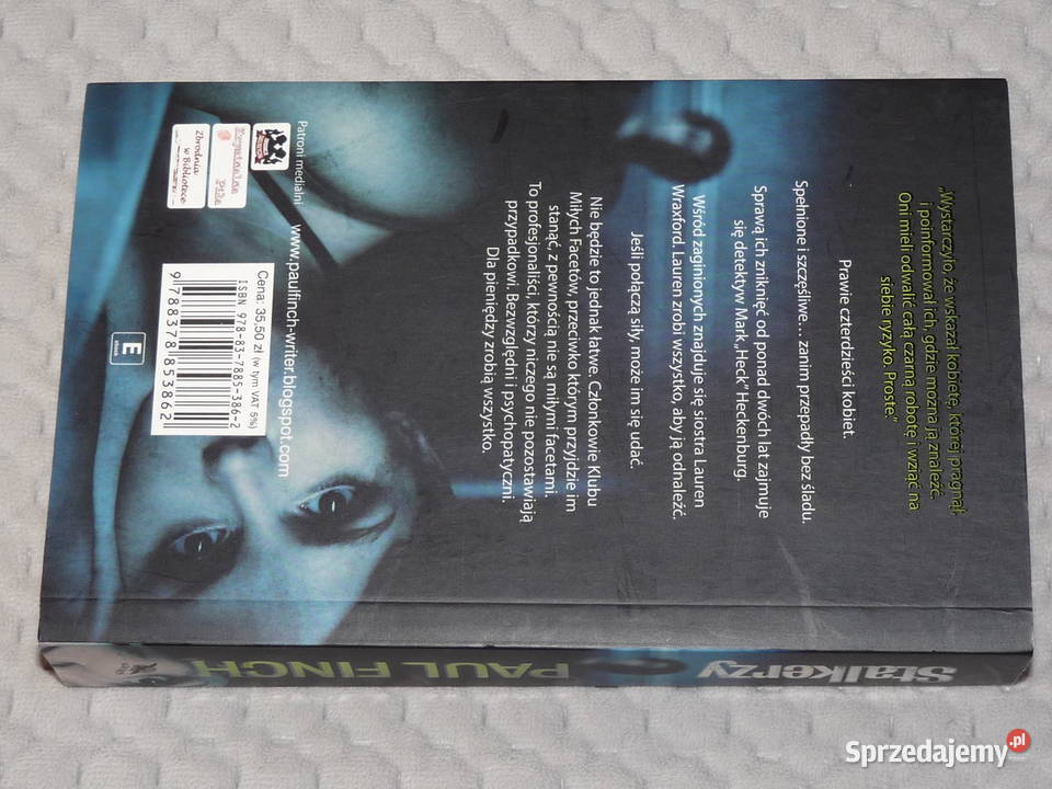 Stalkerzy Paul Finch thriller kryminał Kraków