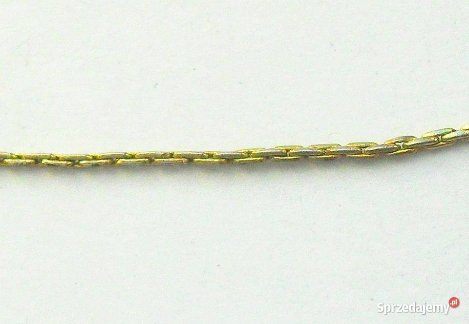 Stary delikatny metalowy łańcuszek w kolorze Gliwice sprzedam