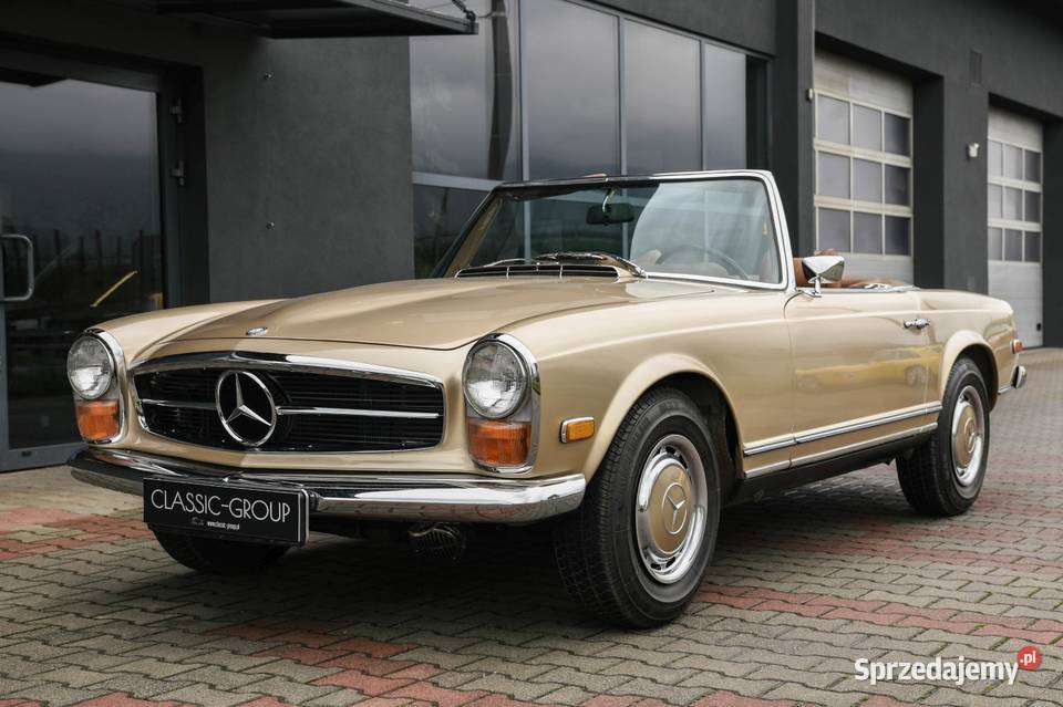 MercedesBenz W113 280SL Pagoda 1971 renowacji benzyna Rybarzowice