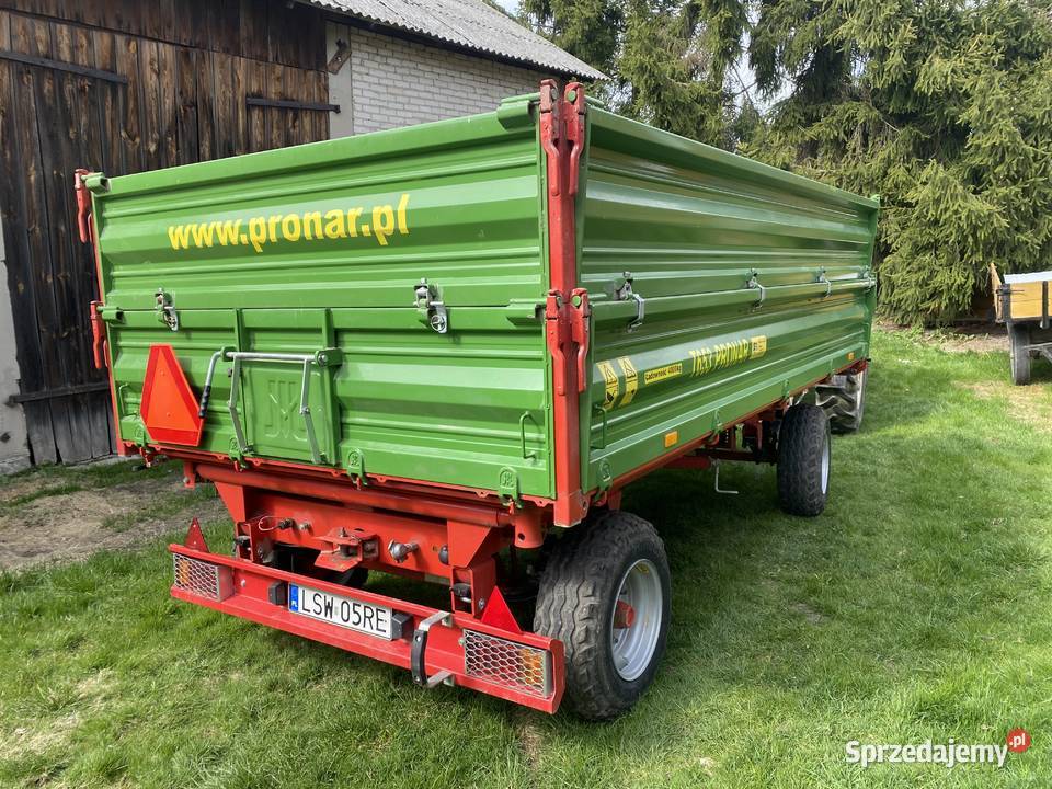 Przyczepa wywrotka PRONAR T653 stan idealny nowa