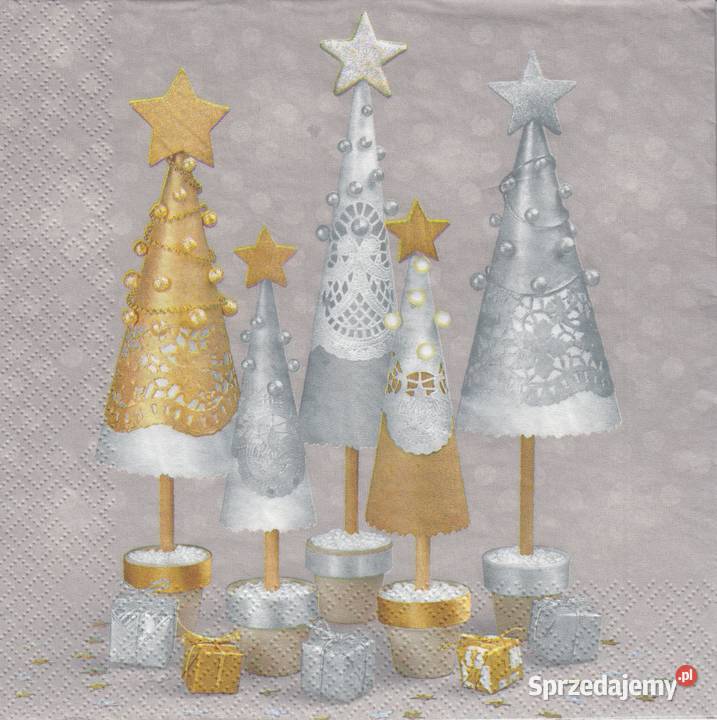 Decoupage serwetki Boże Narodzenia zestaw 6 Skarżysko-Kamienna sprzedam