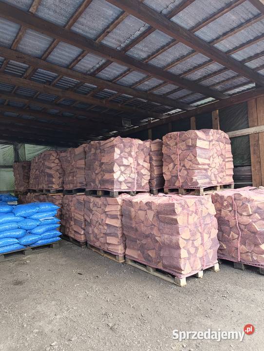 Suche drewno kominkowe i opałowe buk dąb grab sprzedam