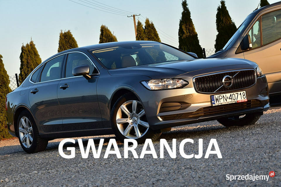 Volvo S90 20D3 150 Navi Alu Podg Fotele szary Nowe Kucice