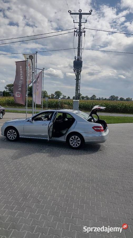 Prywatny Mercedes E Klasa W 212 Okazja 22Cdi elektrycznie ustawiane fotele Inowrocław