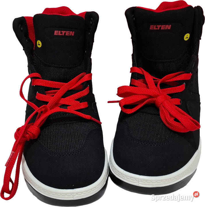Buty robocze przemysłowe Elten Lakers black Mid Czeladź