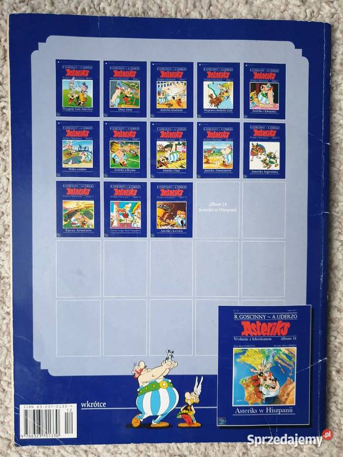 Asterix i kociołek wydanie 2gie z leksykonem pomorskie Gdynia