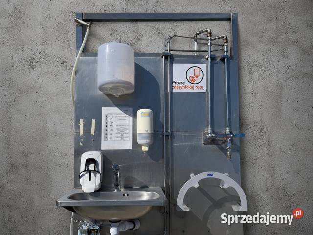Ścianka higieniczna ze stali nierdzewnej z dolnośląskie Głogówko