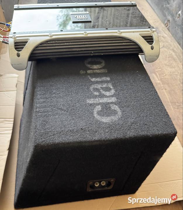 JBL Clarion subwoofer i wzmacniacz Wzmacniacze Poznań