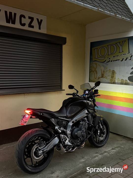 Yamaha MT09 2022 Wydech mapa gen 3 podgrzewane manetki wielkopolskie Leszno