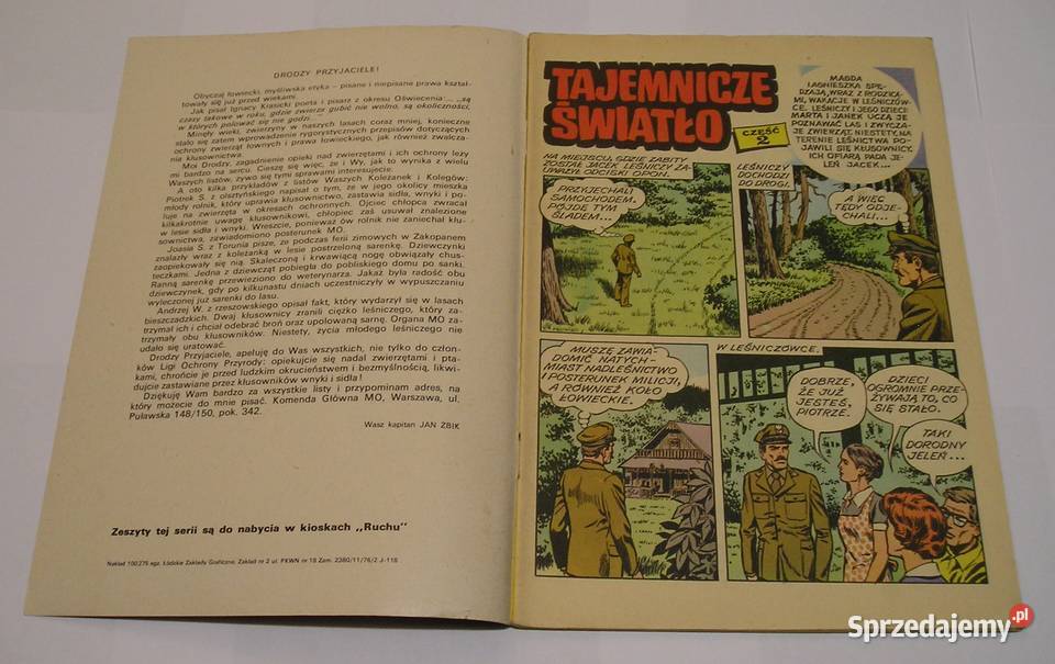 KAPITAN ŻBIK TAJEMNICZE ŚWIATŁO 1976 WYDANIE 1 miękka łódzkie Łódź sprzedam