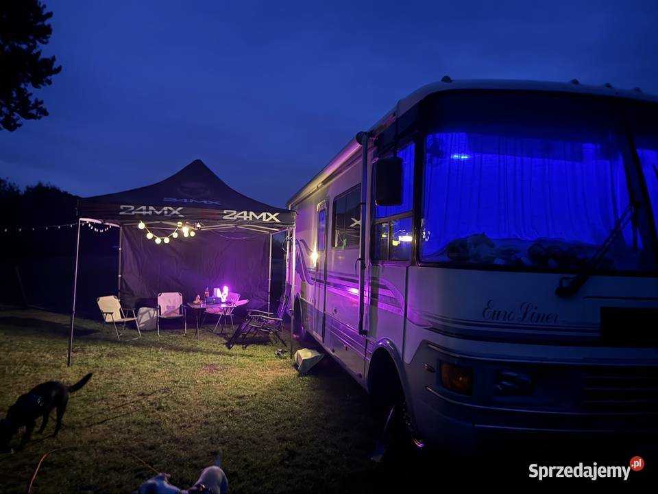 GMC Euroliner P30 Kamper USA Motorhome zamiana Rok produkcji 1996 Nowy Tomyśl