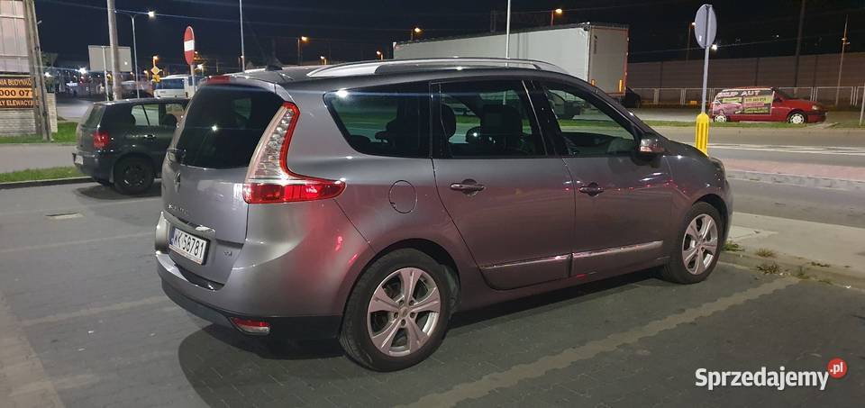 Renault Grand Scenic 2014r 16 dci 7 osobowy mazowieckie Mińsk Mazowiecki