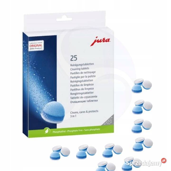 Tabletki czyszczące 3 in 1 Jura 25045 trójfazowe Opalenica