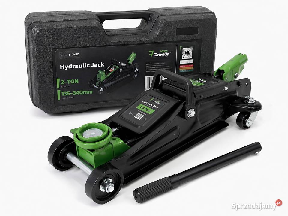 Niskoprofilowy hydrauliczny podnośnik