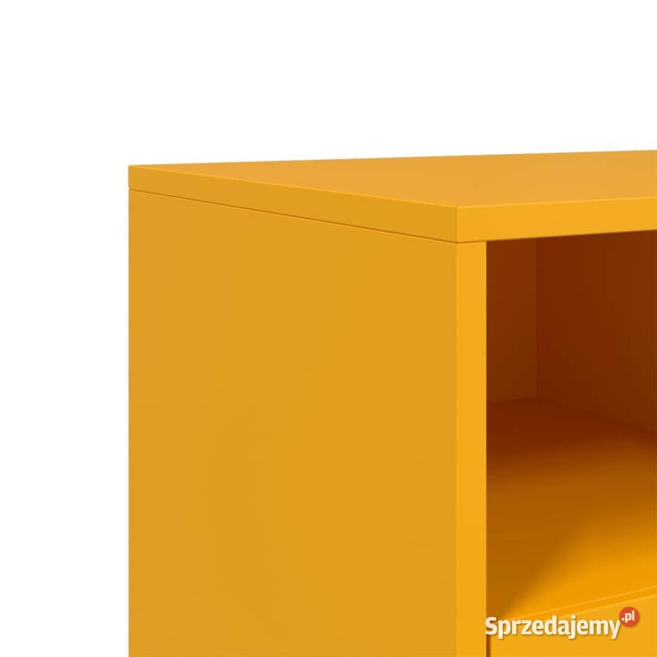 Szafka RTV musztardowa 68x39x435 stal WM846701 Warszawa