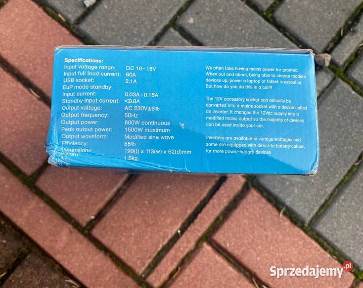 Maplin 12V Modified Sinewave 600W Power Car Poznań