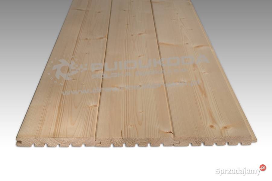 Deska elewacyjna PTGH 19x146 świerk Konin