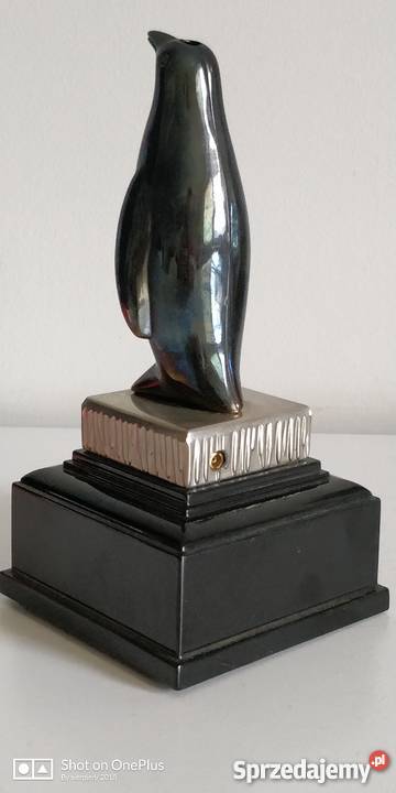 Kolekcjonerska zapalniczka gazowa Pingwin na opolskie Nysa