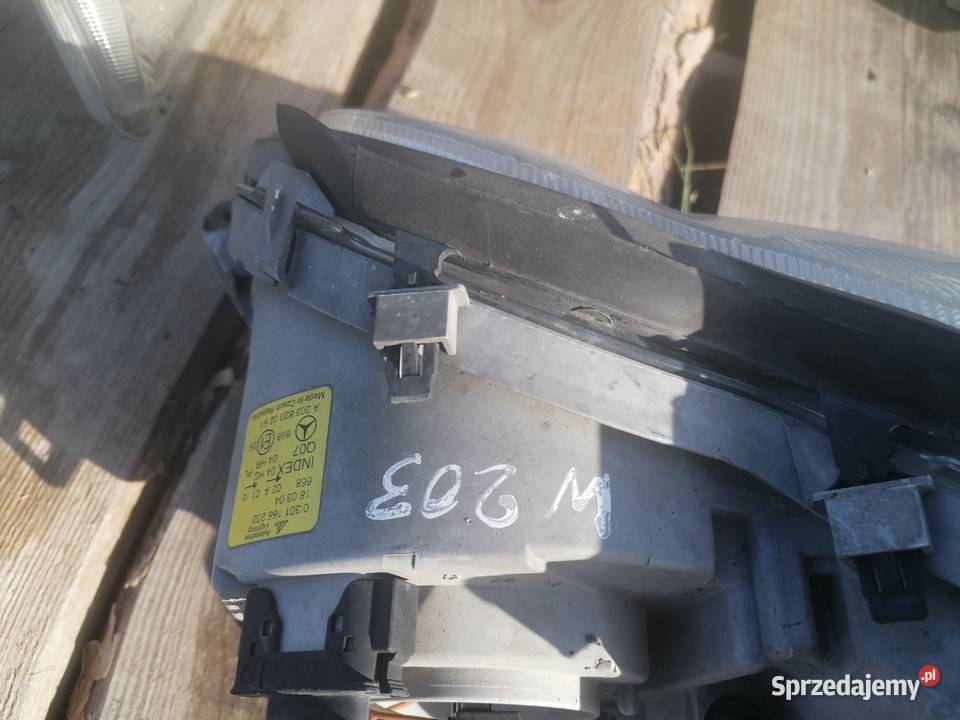 Lampy Przód Komplet Mercedes W203