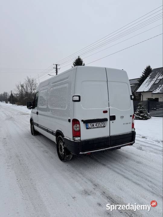 Nissan Interstar 25dci 120 L2H2 Automat zabudowa drzwi odsuwane Motoryzacja Krępiec