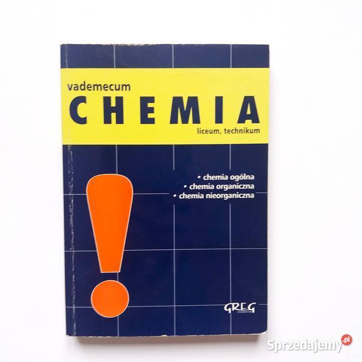 Małgorzata Dubiel Joanna Pabian Chemia Vademecum łódzkie