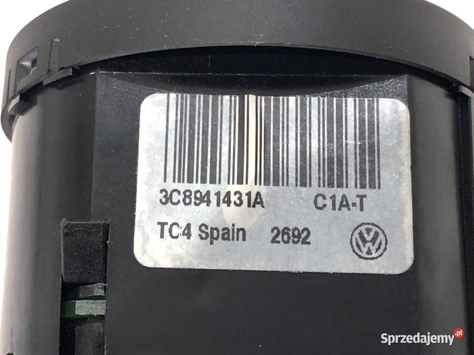 WŁĄCZNIK ŚWIATEŁ VW PASSAT B7 3C8941431A 1015