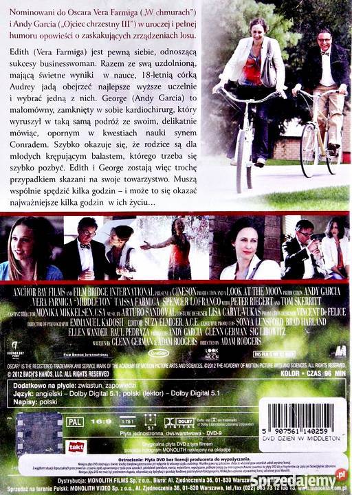 DZIEŃ W MIDDLETON VERA FARMIGA Filmy wielkopolskie Kalisz