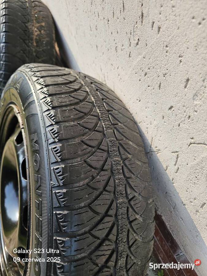 Koła stalowe z oponami volkswagena 5x100 et 38 Syców sprzedam