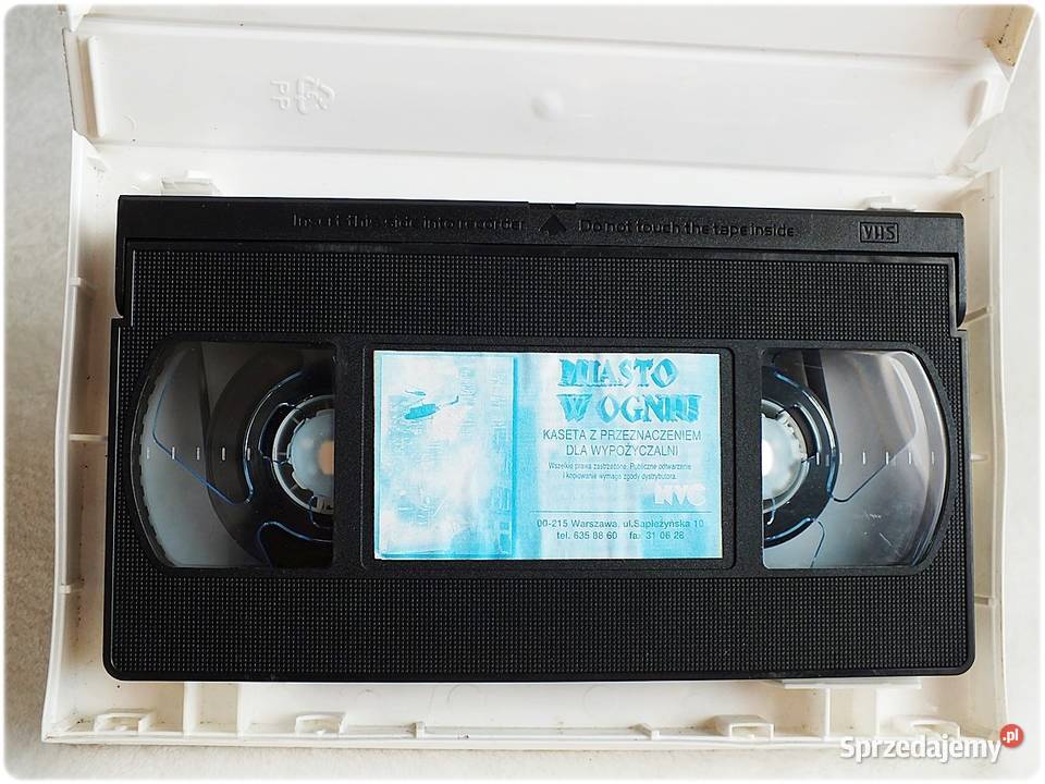Kaseta VHS Miasto w Ogniu Henry Fonda Film na Żary