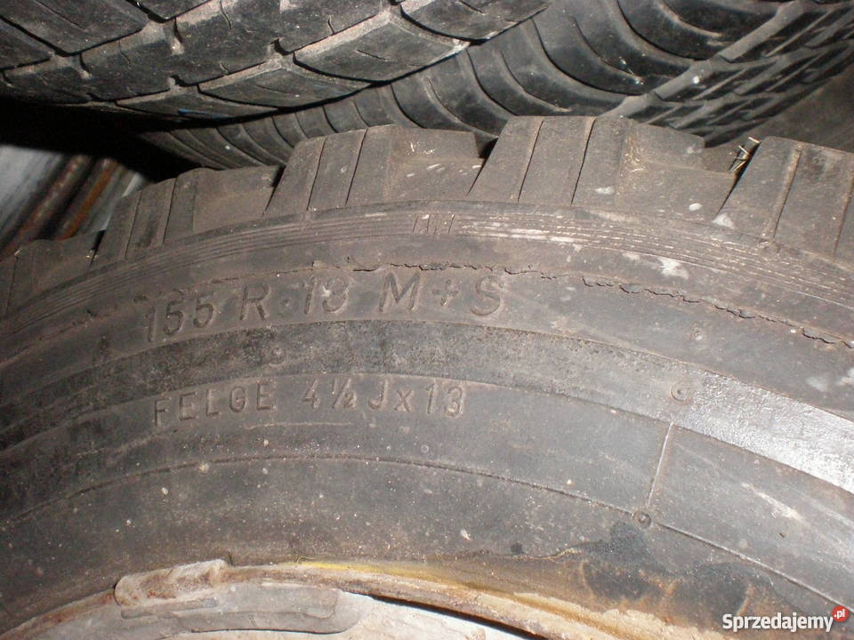 Nowe opony terenowe13 Koła Trabant Lipiany