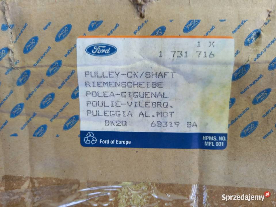 1731716 22 TDCI koło pasowe wału korbowego Ford Kraków