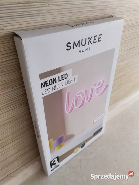 NAJTANIEJ Neon Love Led Dekoracja Ścienna Lampka Zabrze
