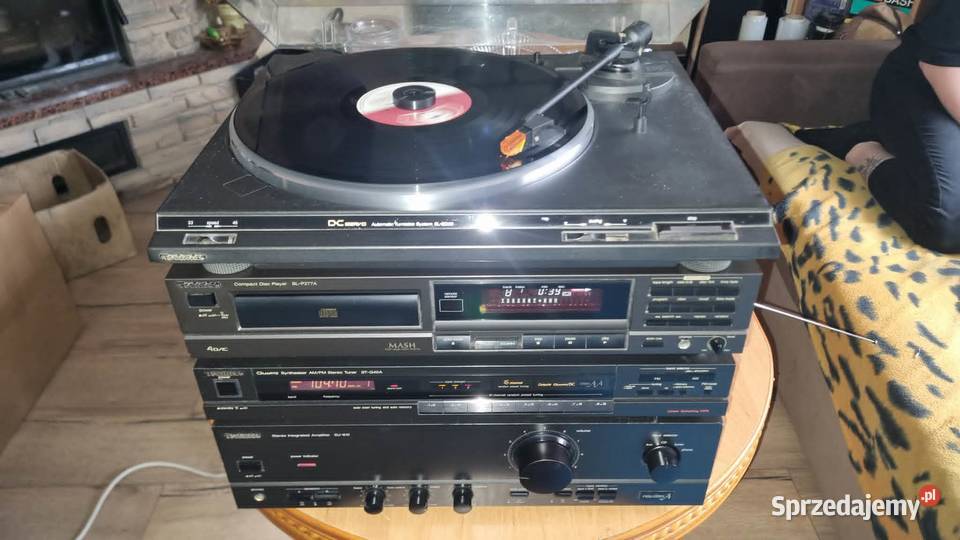 Wieża Technics wzmacniacz SU810 STG45A CD Warta