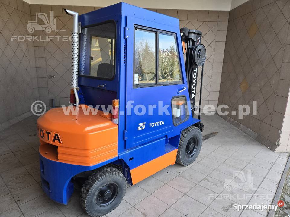 Wózek widłowy TOYOTA 5FD25 TOYOTA 5FDF25 widlak Lędziny
