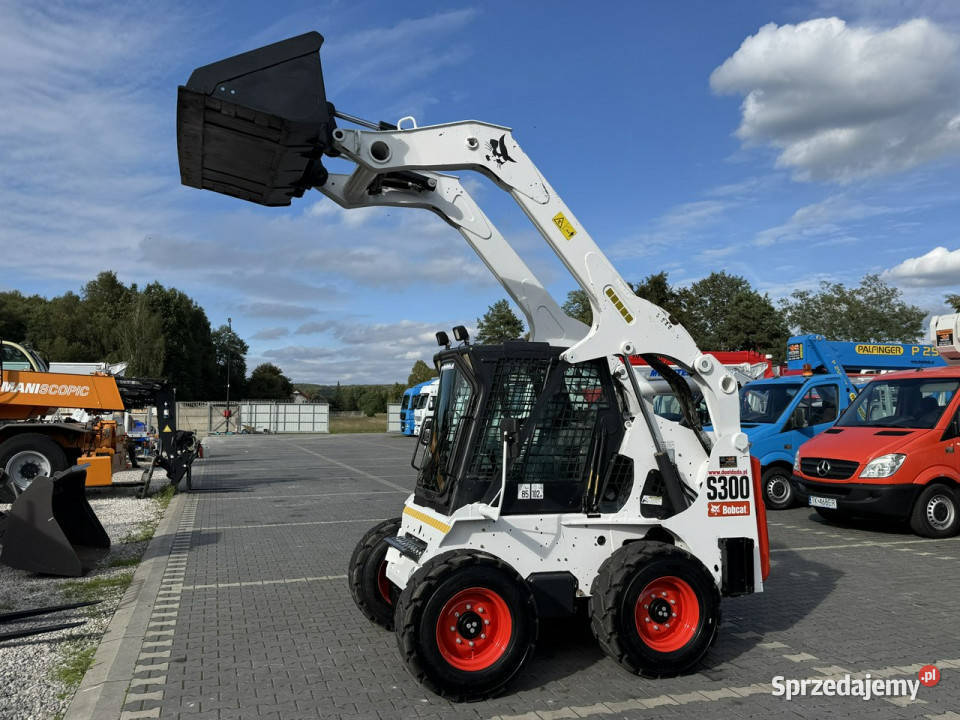o sterowaniu burtowym Bobcat S300 Joystick Mini Motoryzacja