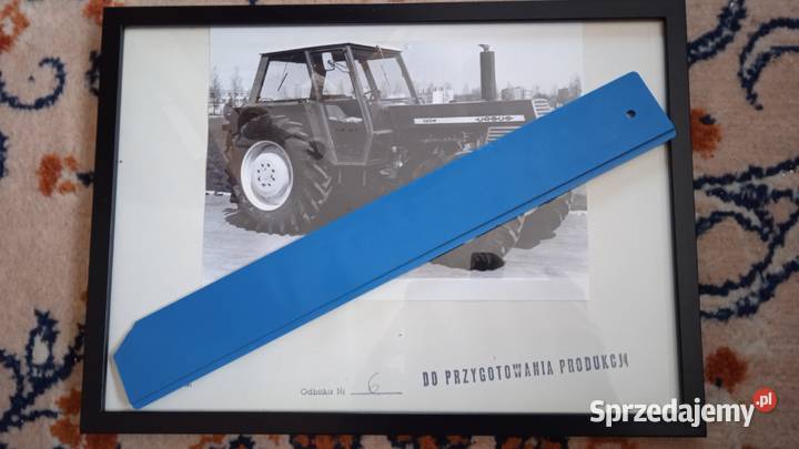 Obrazek z ciągnikiem Ursus 1204 pamiątka sprzedam