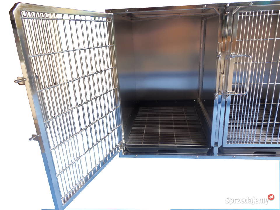 Zestaw klatek weterynaryjny zwierząt stal Pozostałe Częstochowa
