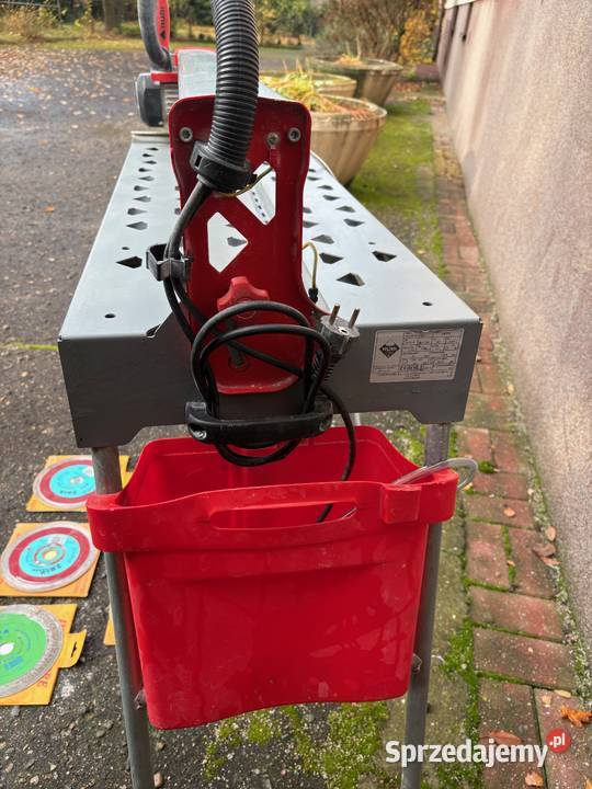 Przecinarka RUBI do gresu kamienia płytek Płytki podłogowe Plewiska